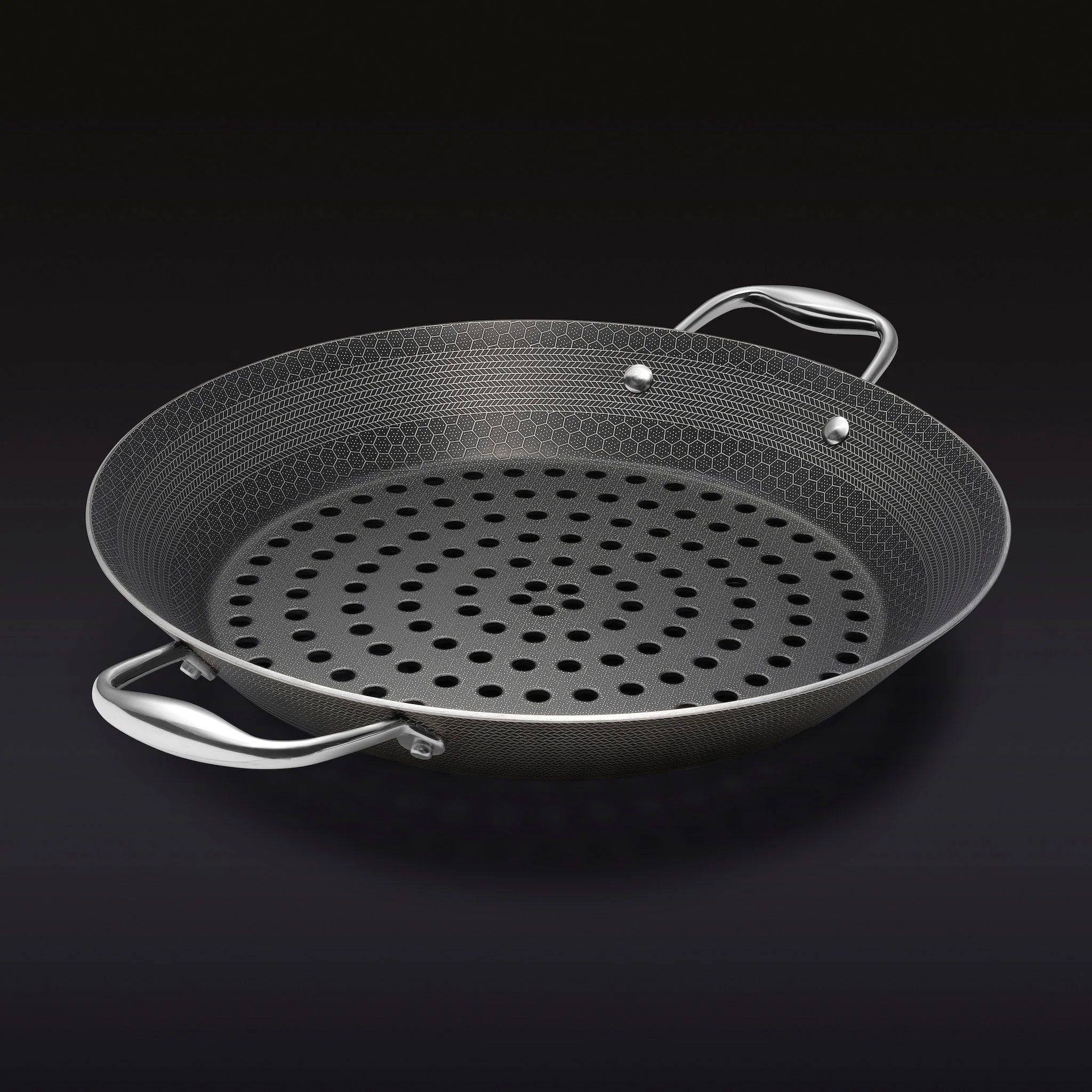 HexClad BBQ Grill Pan + Meat Cleaver Bundle - Image 3